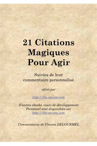 21 citations magiques pour agir