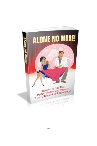 Alone No More