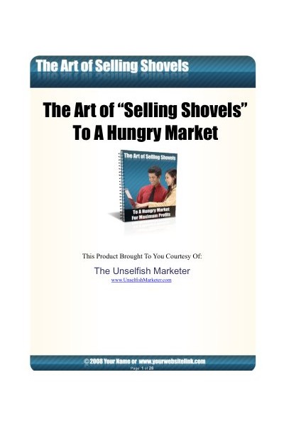 ArtOfSellingShovels
