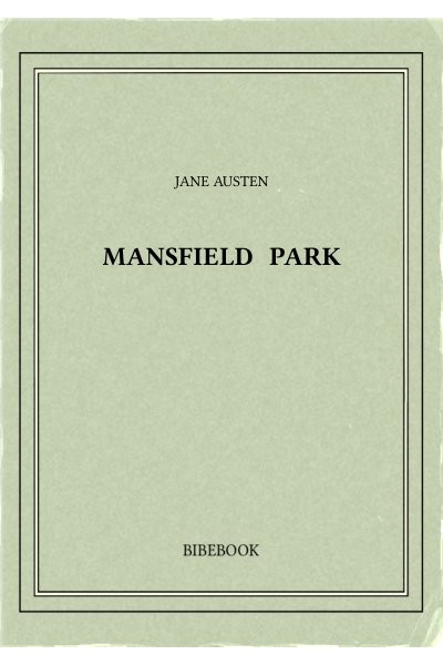 Austen Jane Mansfield Park