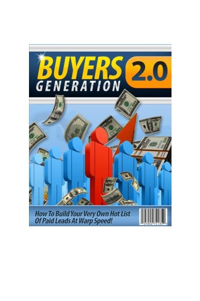 Buyers Generation 2 0
