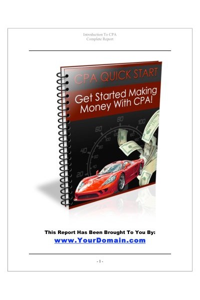 CPA Report