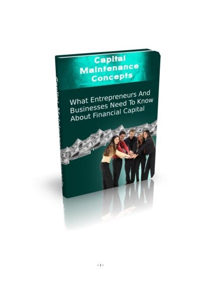CapitalMaintenanceConcepts