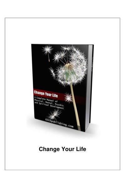 Change Your Life