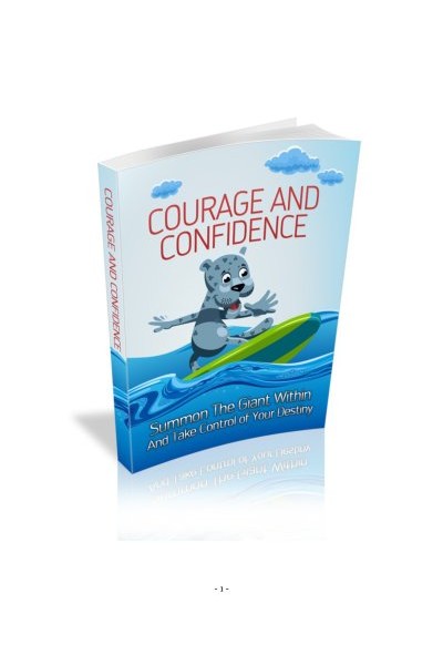 Courage And Confidence