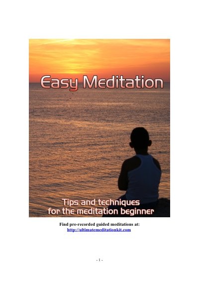 Easy Meditation MRR