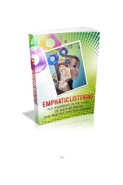 Emphatic listening