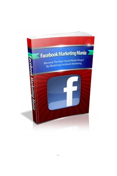 Facebook Marketing Mania