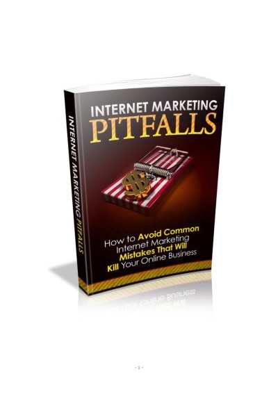 Internet Marketing Pitfalls