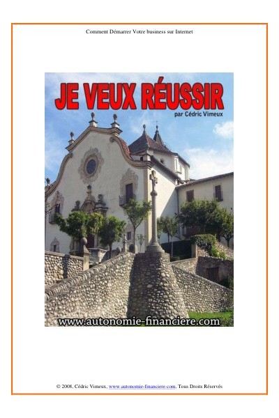 Je veux reussir