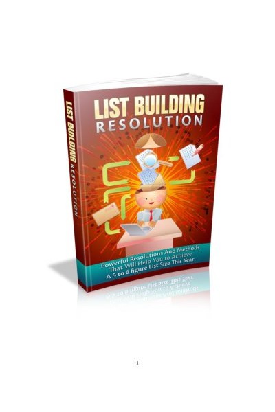 List Building Bullet