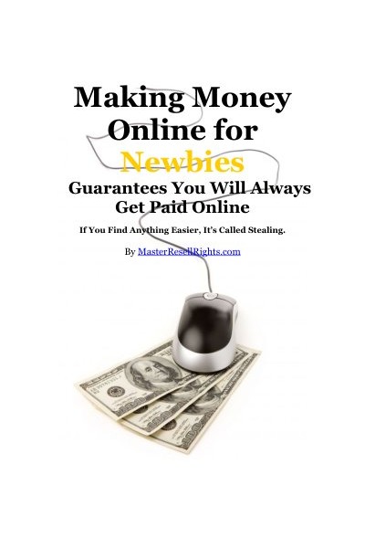 Making Money Online for Newbies