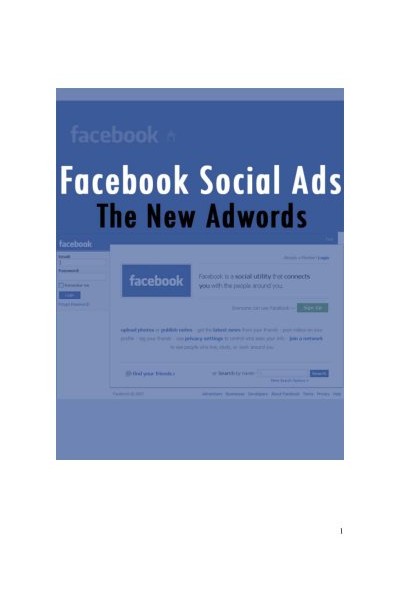 Making Money With Facebook