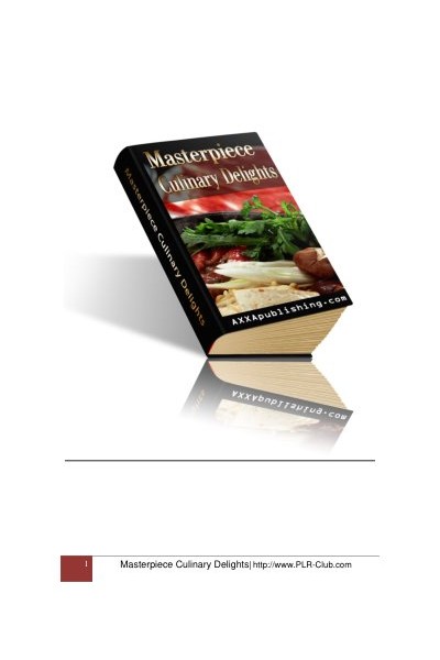 MasterpieceCulinaryDelights
