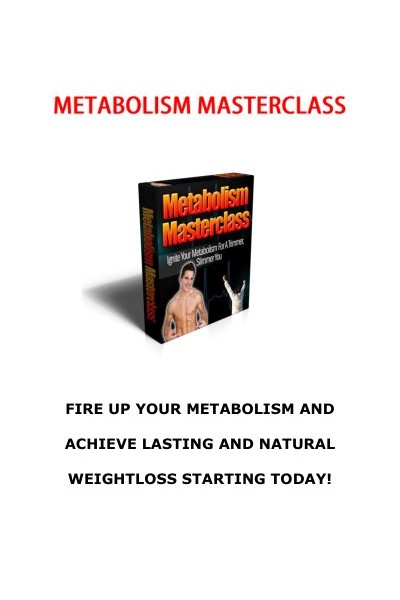 MetabolismMasterclass