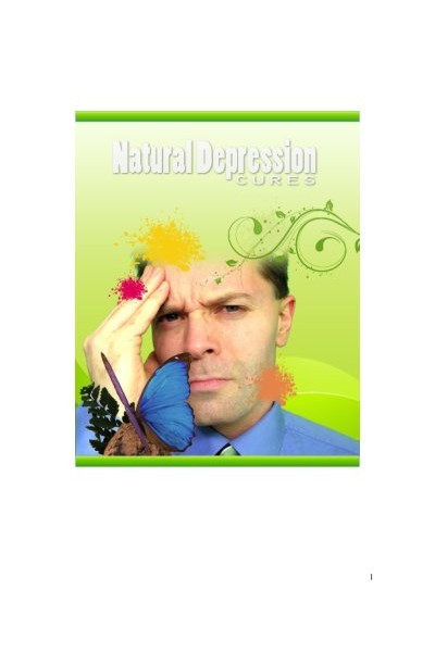 Natural Deppresion Cures