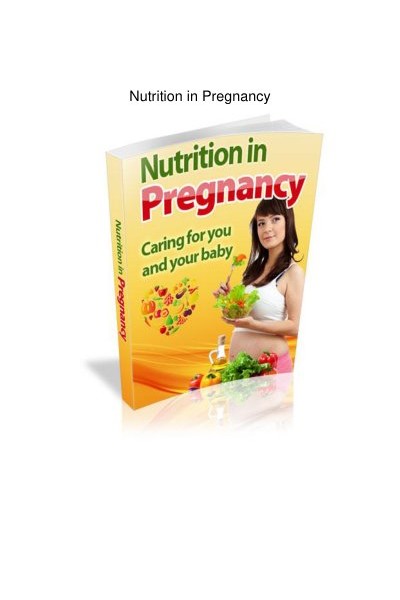 Nutrition in Pregnancy