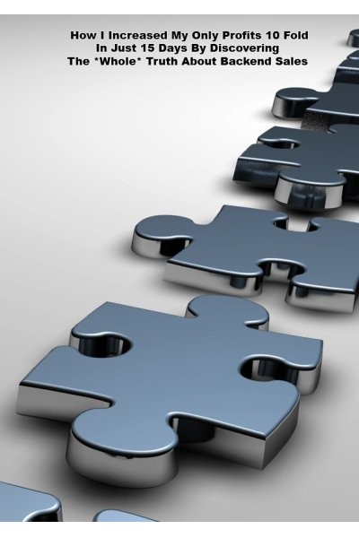 PDF The Truth About Backend Sales