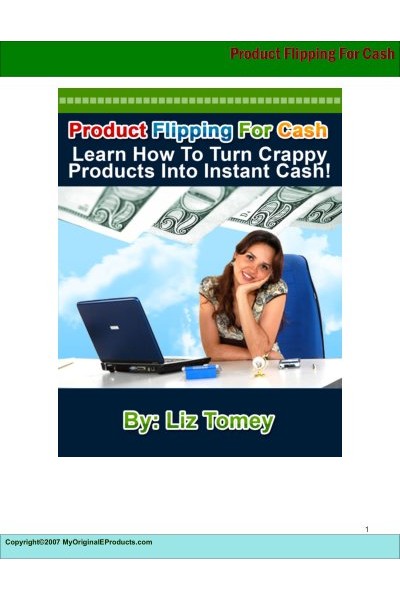 Product Flipping For Cash
