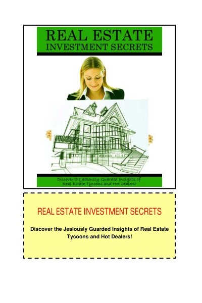RRM License Real Estate Investment Secrets