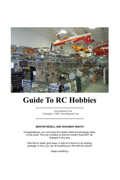 Rchobbies