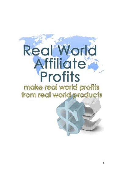 Real World Affiliate Profits