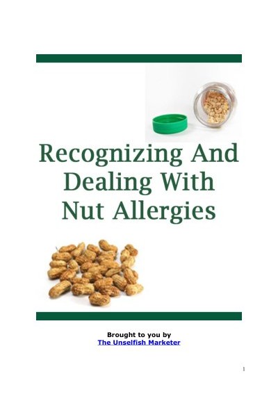 Recognizing and dealing with nut allergies REBRAND THIS