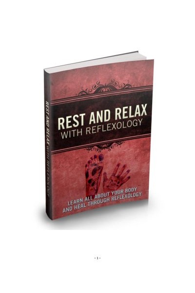 Rest And Relax With Reflexology