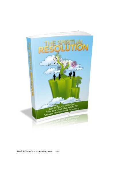 Spiritual Resolution