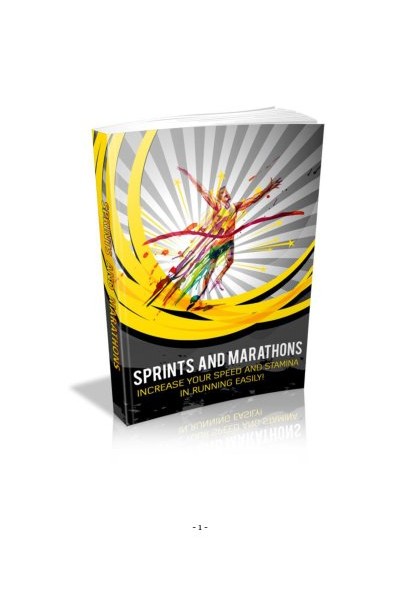 Sprints And Marathons