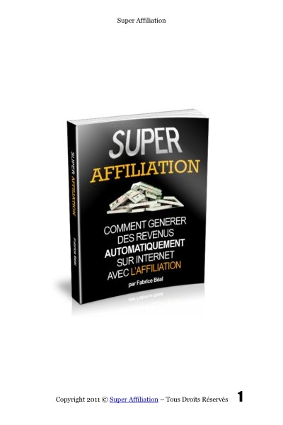 Super Affiliation
