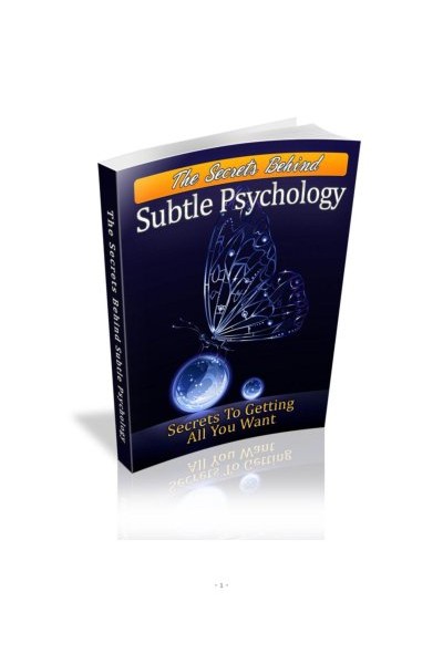 The Secrets Behind Subtle Psychology