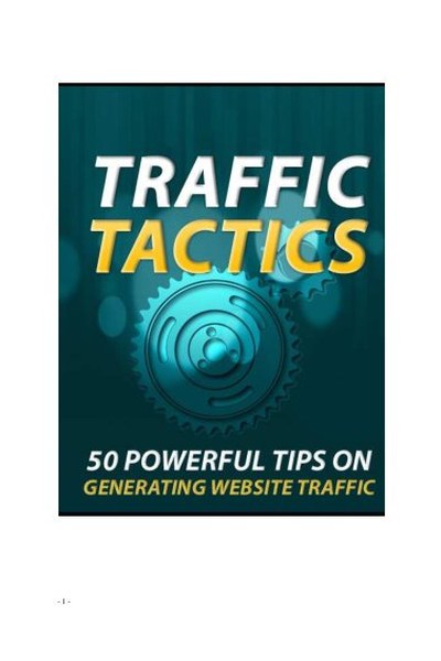 Search Engine Traffic Tactics