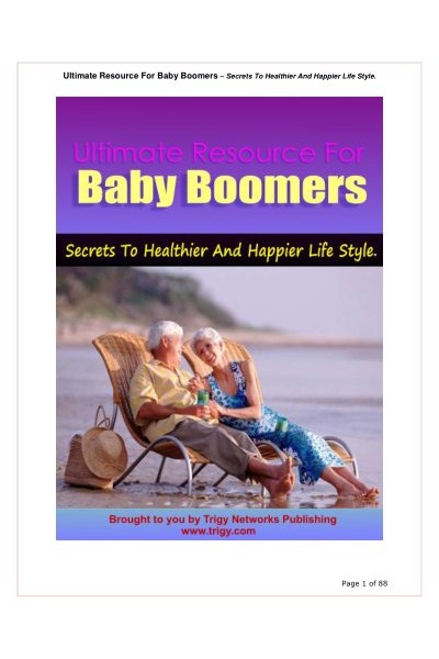 Ultimateresourceforbabyboomers