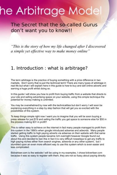 Sports Arbitrage