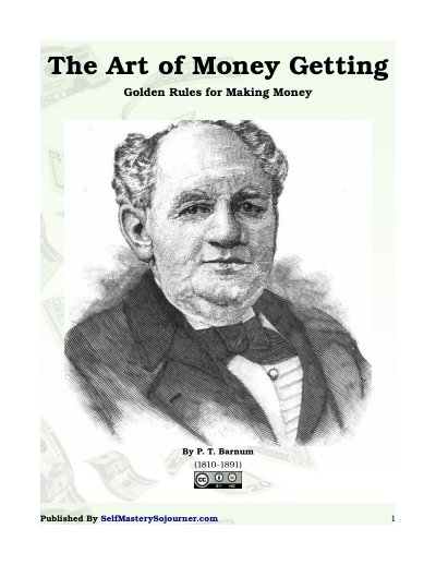 PT Barnum Art of Money Getting RRW